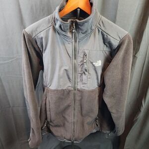 The North Face Men's Size Large Black Denali Fleece Jacket Full Zip Pockets